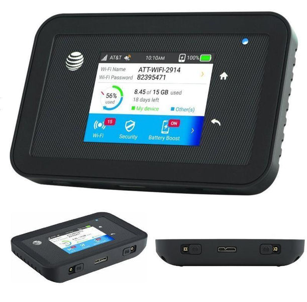 AT&T Unlimited Data 4G LTE netgear 815s hotspot