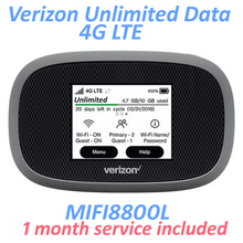 Load image into Gallery viewer, Premium Package Verizon MIFI 8800l Full Unlimited Data 4G LTE Hotspot
